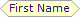 Individual first name